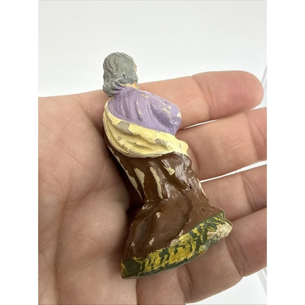 Vintage Joseph Made In Italy Plaster Nativity Figurine 2.5